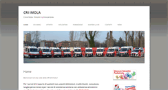 Desktop Screenshot of cri-imola.it